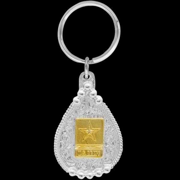 Gold Army Keychain +$9.97